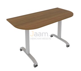 Мебель для персонала Стол радиусный складной мобильный СМ-5.1