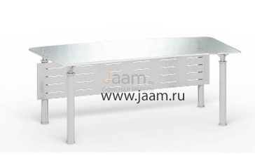 Кабинет руководителя Стол стеклянный К-14
