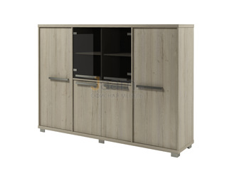 Кабинет руководителя Офисный шкаф четырёхсекционный Z-34-02