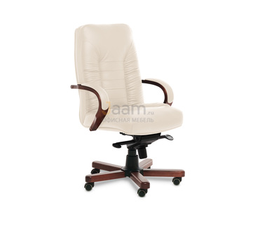 Кресло для руководителя TANGO A кожа+кож.зам.