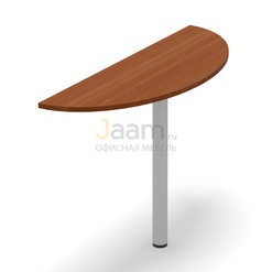 Мебель для персонала Брифинг-приставка ПК-ССМ-ПР126х41БЛ/Т