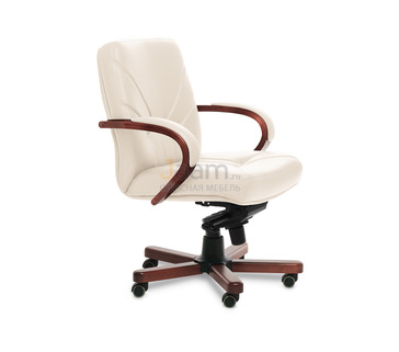 Кресло для руководителя VERONA B кожа+кож.зам.