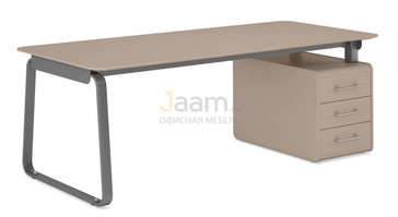 Кабинет руководителя Стол руководителя с опорной тумбой JNS105
