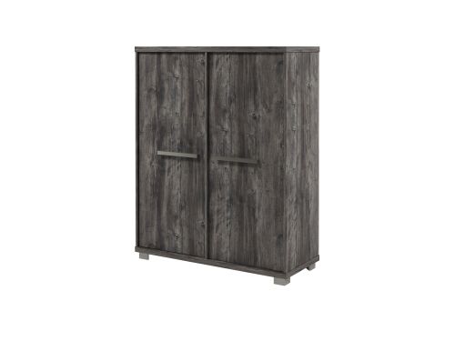 Шкаф двухсекционный Vestar Z-32-12 1232x500x1538 (Сосна Пасадена/Бетон Чикаго)