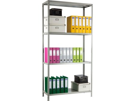 Медицинский стеллаж СТМ MS 200KD/100х50/4 (Серый)
