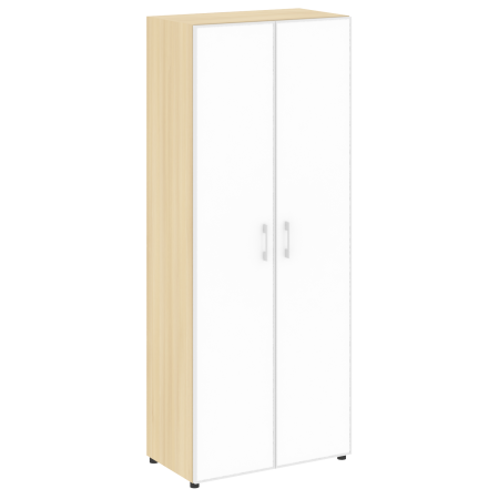 Шкаф для документов со стеклом белым LT.ST-1.10 R white