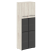 Шкаф комбинированный LOFTIS LHC 80.2 800х430х2253