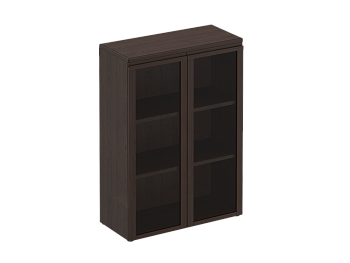 Шкаф для документов средний со стеклянными дверями Mark МК 312 904x404x1270