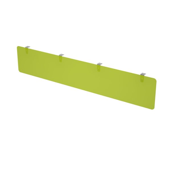 Экран подстольный оргстекло Gloss 9НЭК.020.1 Киви 1400x4x300 (Ivory)