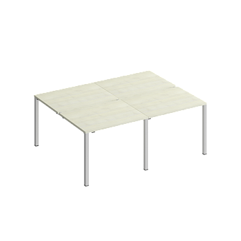Рабочая станция на металлокаркасе КФ (4х100) Комфорт КФ К.1143-2 2000x1540x750