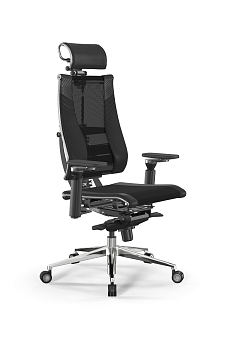 Кресло для руководителя Метта Y 4DF B2-15D - YM93+Infinity+carbon /Kc14/Nc09/D15P/H2cL-3D(M06.B35.G1
