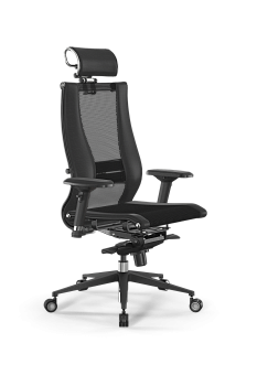 Кресло для руководителя Метта Samurai L2-16D - TS+Infinity /Kb09/Nb09/D04P/H2cL-3D(M06.B11.G21.W04)