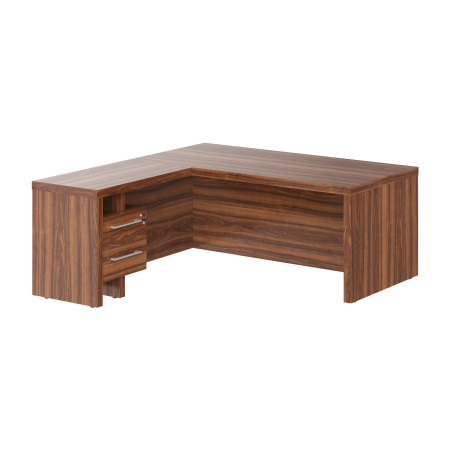 Стол руководителя Zenn ZCT 1819HL 1800x1900x745 (Орех Даллас)