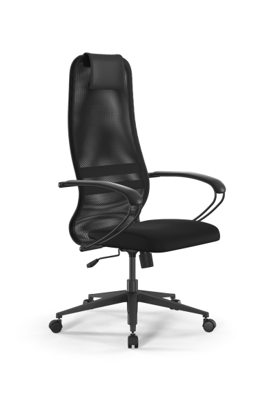 Кресло для руководителя Метта Sit 8 B1-8K - X1+UMF(X1) /Uh00/Wh00/K1bL(M09.B11.G19.W02) (Черный)