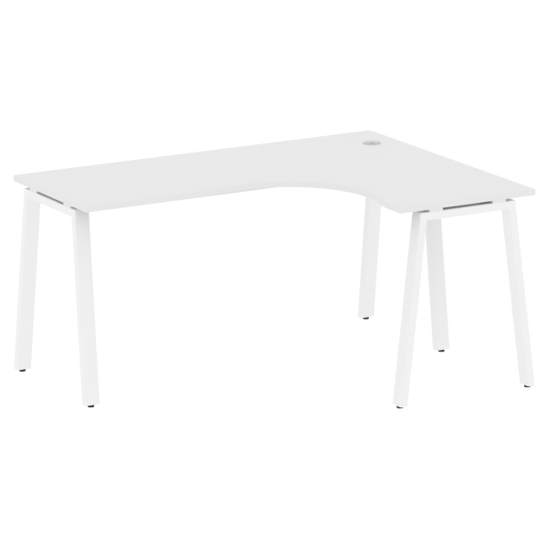Стол криволинейный правый Metal System Style БА.СА-4 Пр 1600x1200x750