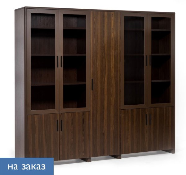 LEGNO Шкаф д/бумаг/одежды (ОРЕХ)