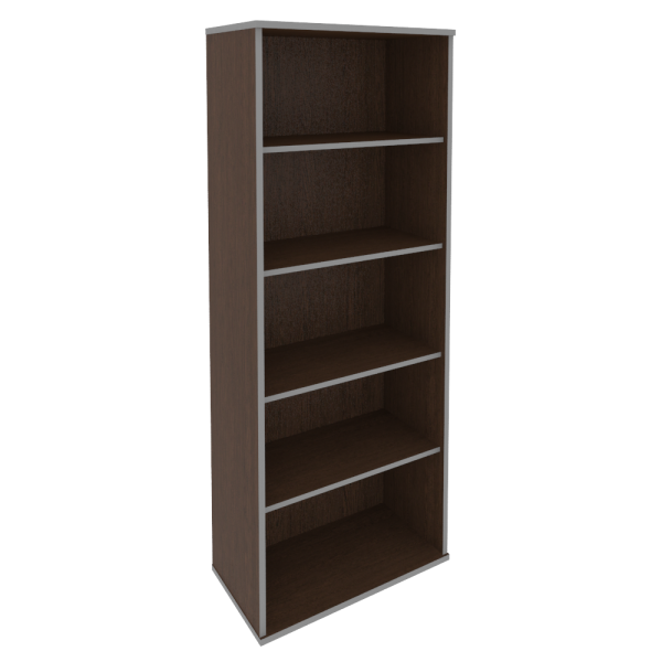 Стеллаж широкий высокий Style Л.СТ-1 778x410x1980 (Венге Цаво)