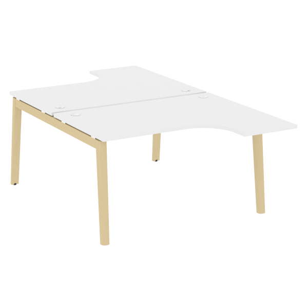 Рабочая станция на деревянных опорах Onix Wood OW.D.SA-3 1380x2395x750