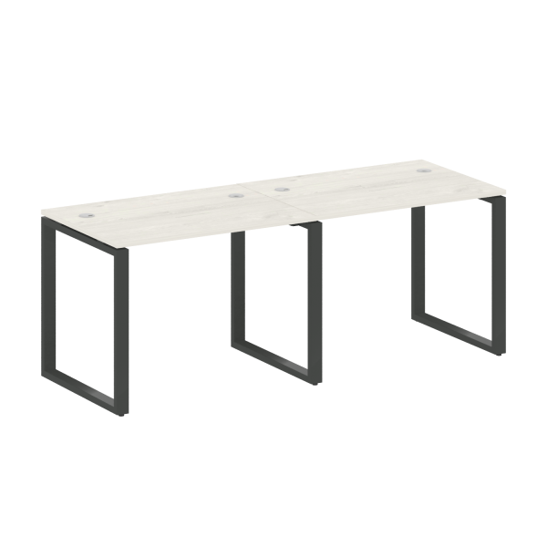 Рабочая станция Metal System Style БО.СМ-2.1 2000x720x750 (Дуб Наварра/Антрацит металл)