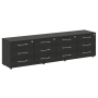 Тумба модульная в кабинет руководителя серии LT-TS 4.4 2200x450x580