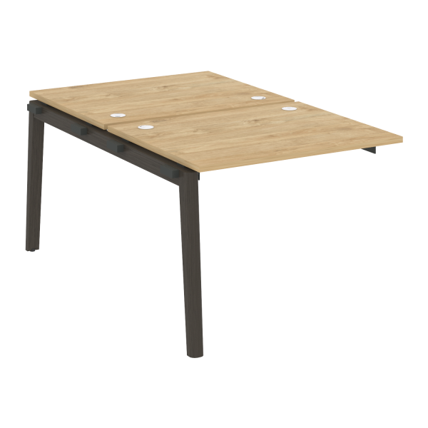 Наборный элемент рабочей станции на деревянных опорах Onix Wood OW.2.NRS-1.8 980x1635x750