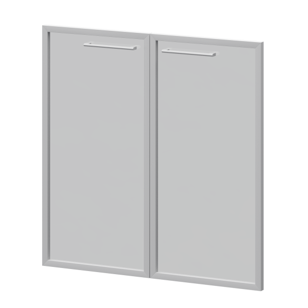 Фасады рамочные стеклянные Кортез KZF-28RS(Б) 784x20x780 (Тонированный)