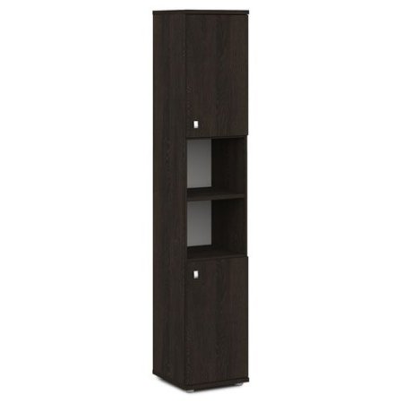 Офисный шкаф полуоткрытый Vasanta V-504 412x440x2195 (Дуб Кентербери)