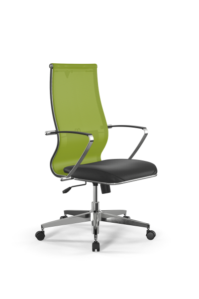 Кресло для руководителя Метта Sit 10 B2-163K - T+Extra /Km00/Wm12/K5cL(M09.B22.G18.W02) (Лайм | Черный)