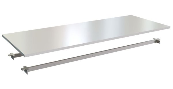 Столешница одинарная 180 Steel 11180 1800x700x25 (Белый)
