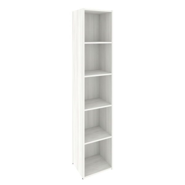 Модуль основной 5 ячеек Locker Plus LK.OM-5 408x350x1983 (Снежная Патина)