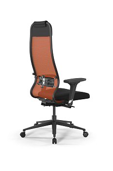 Кресло для руководителя Метта SynchroSit 10 B1-111D - X2+UMF(X1) /Ub00/Wh00/D02P(M24.B11.G19.W02)