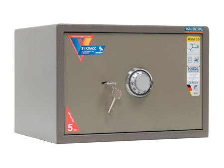 Мебельный сейф VALBERG ASM-30 CL (Коричневый)