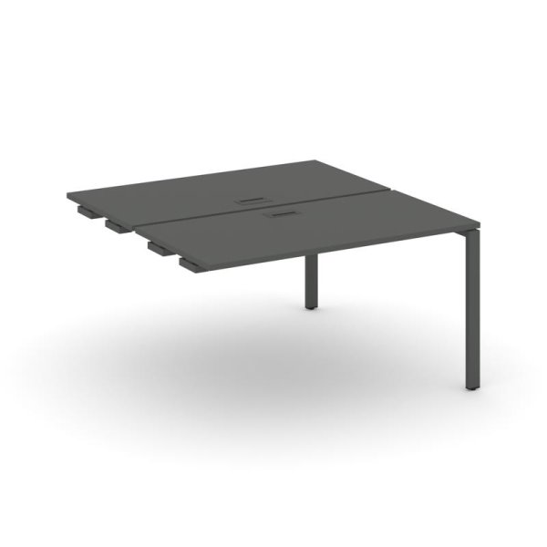Стол-приставка к опорным элементам SN-6P.DPRS-001 (980х1232х750) (Антрацит/Металл Антрацит)