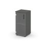 Шкаф низкий узкий SN.STU.E-302(L) (400х400х833)