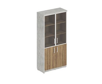 Шкаф (Комплект № 15 Wood&Stone СФ-534803+СФ-535501+СФ-535101+СФ-535512+СФ-535112 1035x454x2083