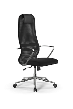 Кресло для руководителя Метта Sit 8 B1-8K - X1+UMF(X1) /Uh00/Wh00/K5cL(M09.B23.G18.W01)