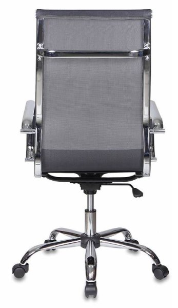 Кресло руководителя CH-993 черный M01 сетка крестов. металл хром