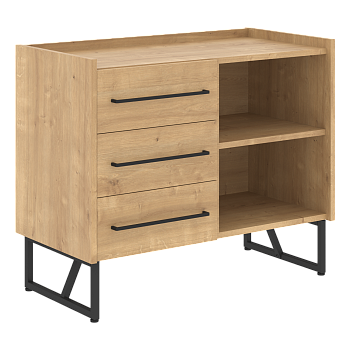 Тумба сервисная LOFTIS LSC-3D 904х445х750