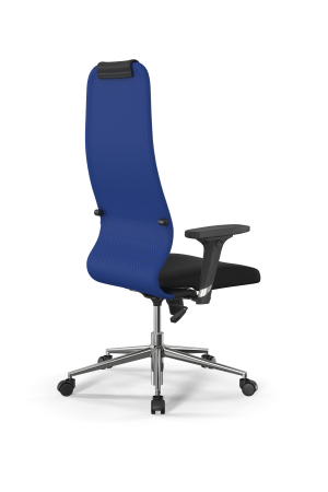 Кресло для руководителя Метта Sit 8 B1-10D - UMF(X1) /Uh02/Wh00/D02P(M09.B23.G18.W01)