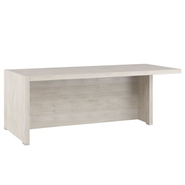 Стол письменный с асимметричными опорами, правый SOL297107 2000x880x750 (Дуб светлый Solid)