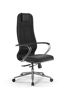 Кресло для руководителя Метта SynchroSit 8 B1-5K - X2+Extra /Uh42/Wm12/K3cL(M18.B23.G18.W02)