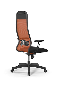 Кресло для руководителя Метта Sit 10 B1-111T - X2+UMF(X1) /Ub00/Wh00/T1bp-b(M09.B02.G15.W01)