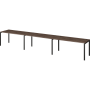 Бенч линейный на 3 рабочих места Арго-М АМБЛ-005-3 5400x730x760