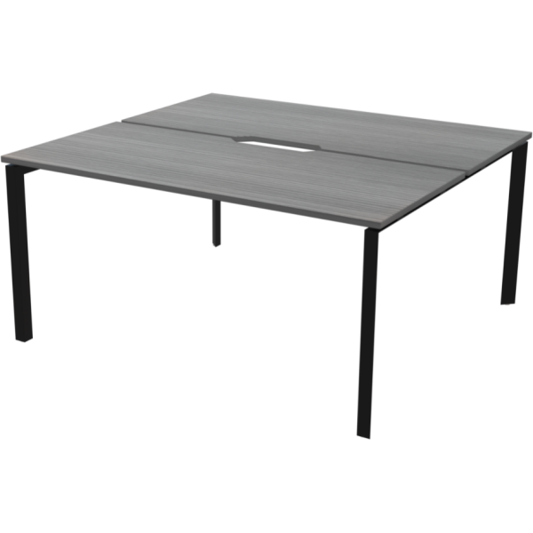 Бенч двойной на 2 рабочих места Аргентум-МП НТМП.П.Б2-120 1200x1496x750 (Лиственница/Антрацит)