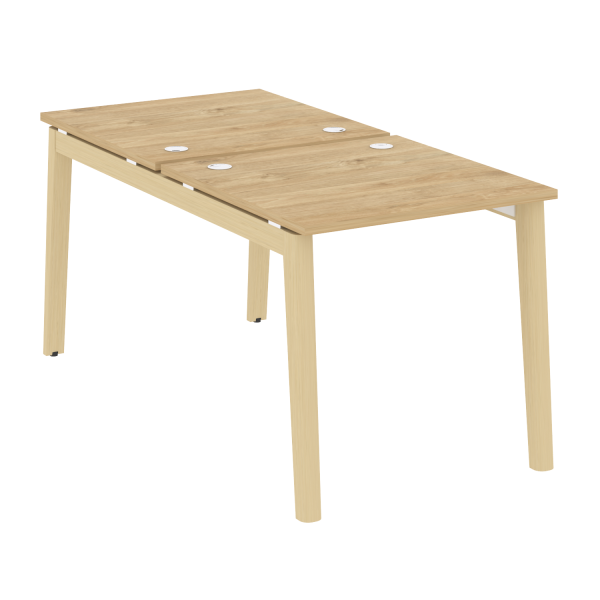 Рабочая станция на деревянных опорах Onix Wood OW.D.RS-2.0.8 780x1635x750