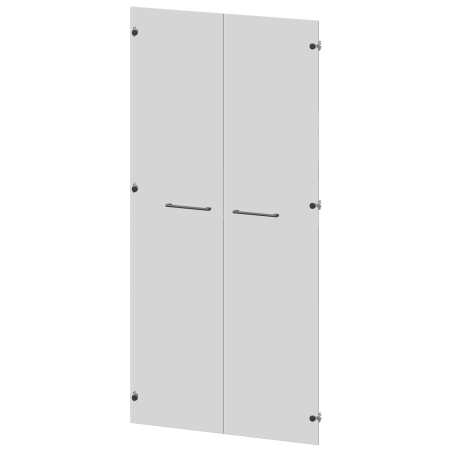 Фасады стеклянные Кортез KZF-48S(Ч) 784x4x1564 (Тонированный)