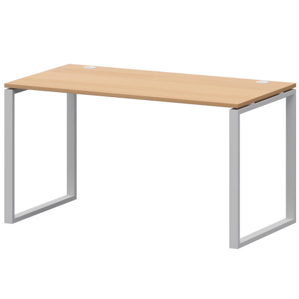 Стол на металлокаркасе Арго-М АМ.О-003 1400x730x760 (Ольха/Белый)