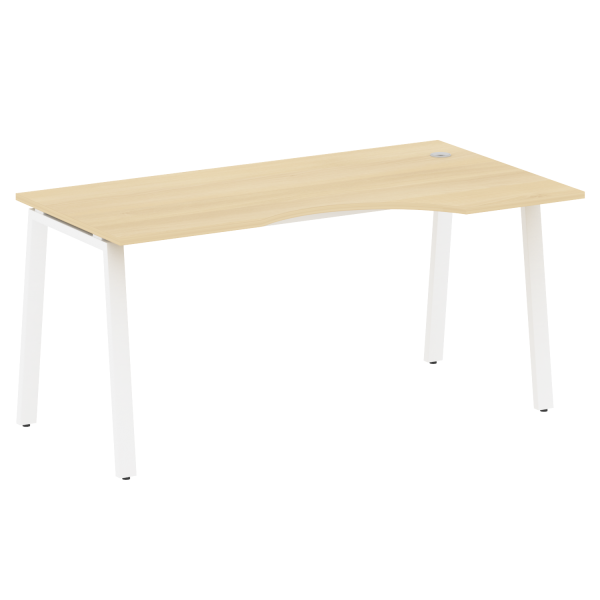 Стол криволинейный правый Metal System Style БА.СА-1 Пр 1600x900x750