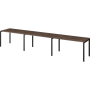Бенч линейный на 3 рабочих места Арго-М АМБЛ-003-3 4200x730x760
