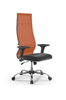 Кресло для руководителя Метта Sit 10 B1-163D - T+Extra /Km00/Wm12/D02P(M09.B21.G20.W01)